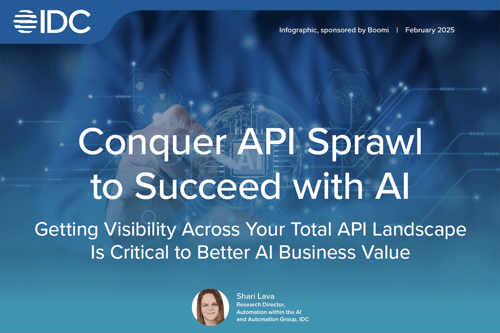 IDC Infographic | Conquer API Sprawl to Succeed With AI