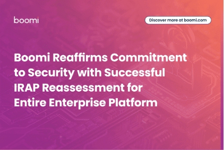 Boomi Reaffirms Commitment to Security With Successful IRAP Reassessment for Entire Enterprise Platform