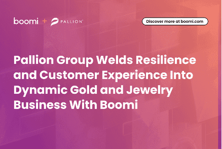 Pallion Group Welds Resilience and Customer Experience Into Dynamic Gold and Jewellery Business With Boomi