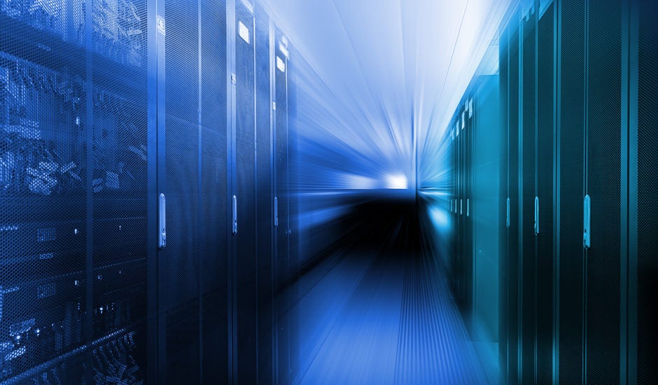Datacenter servers disappearing in dark space