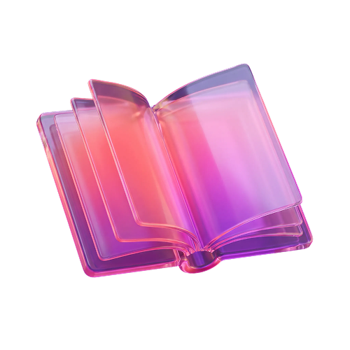 3D-Neon-Glasbuch