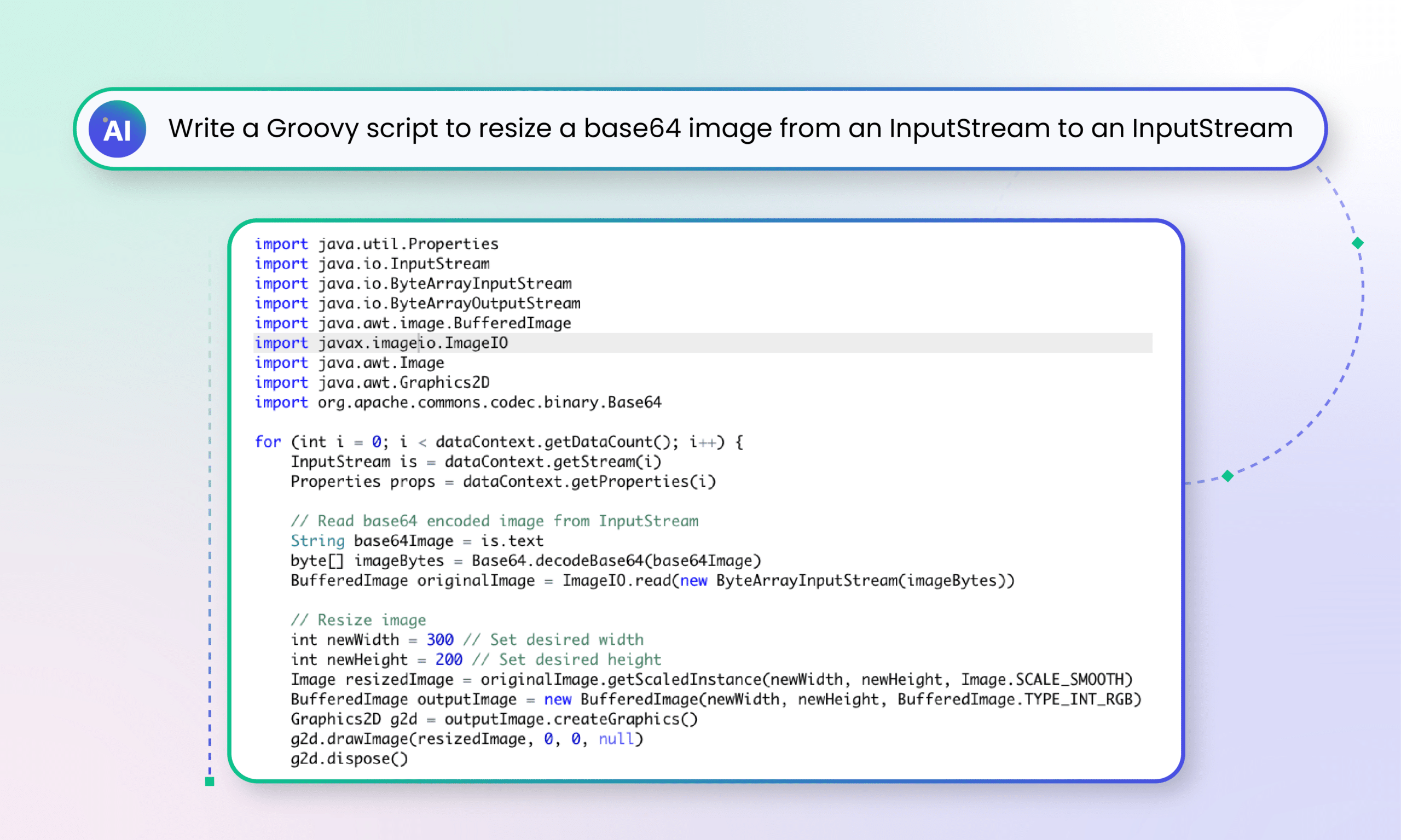 integration script AI Agent