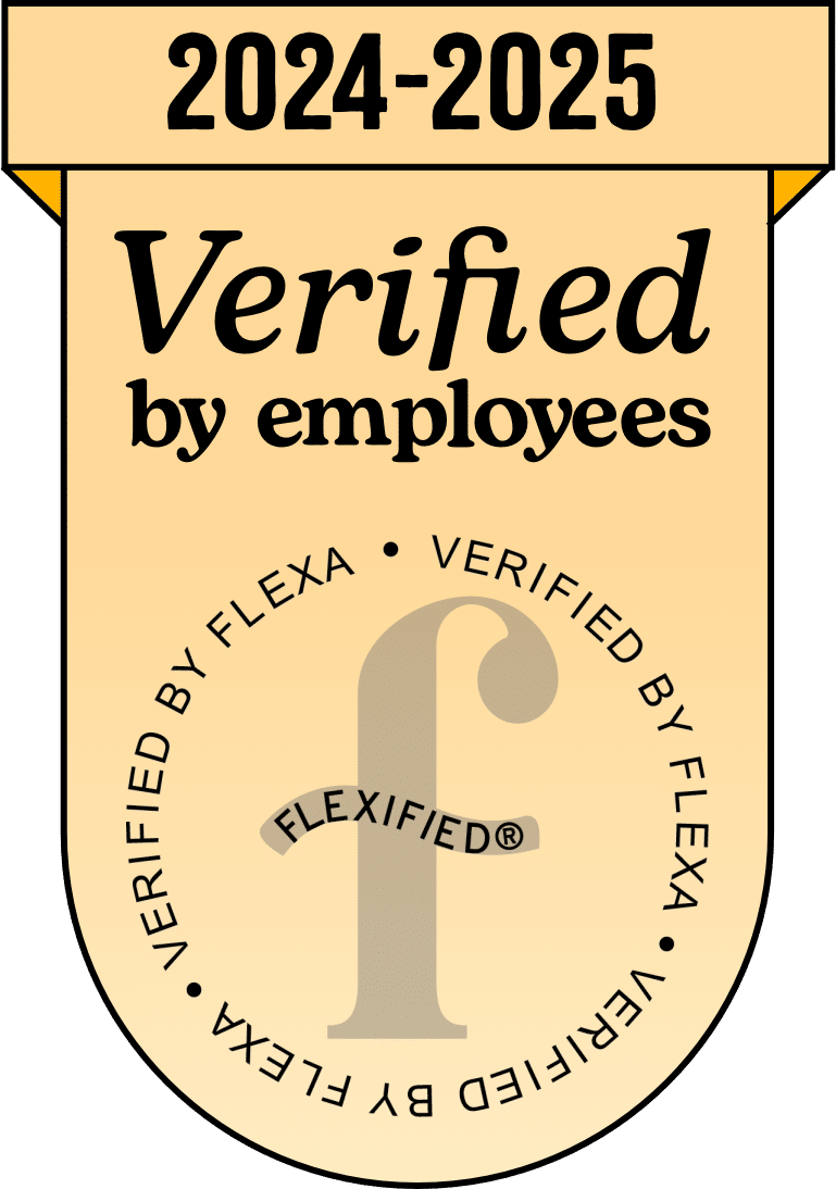 Flexa Verified by Employees 2024-2025 - Award Logo