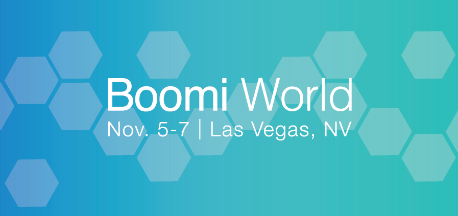 Boomi World 2018 logo banner