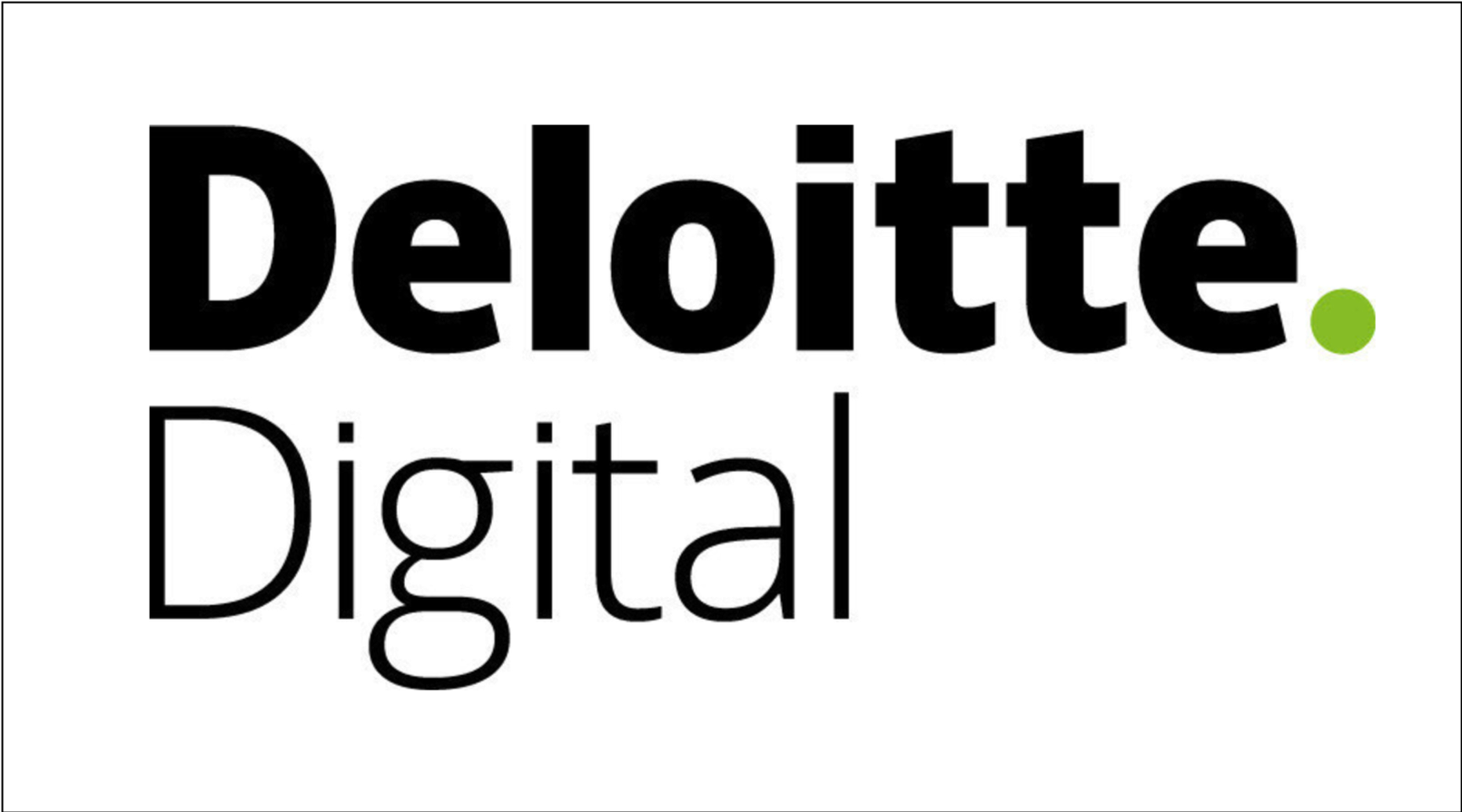 Logo for Deloitte Digital