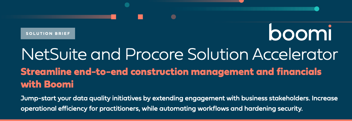 NetSuite Procore Solution Accelerator